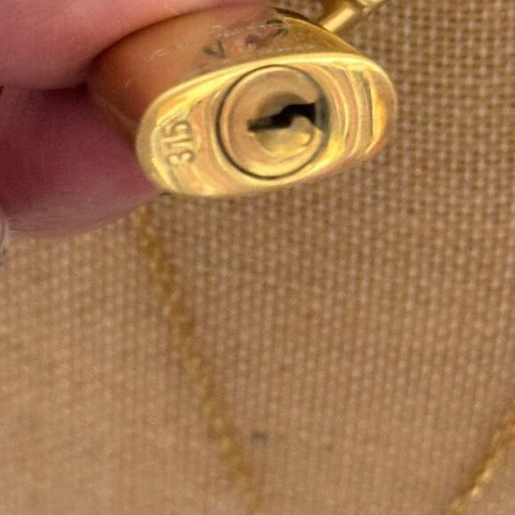 Louis Vuitton Lock and Key Necklace Set #315 - Picture 6 of 9
